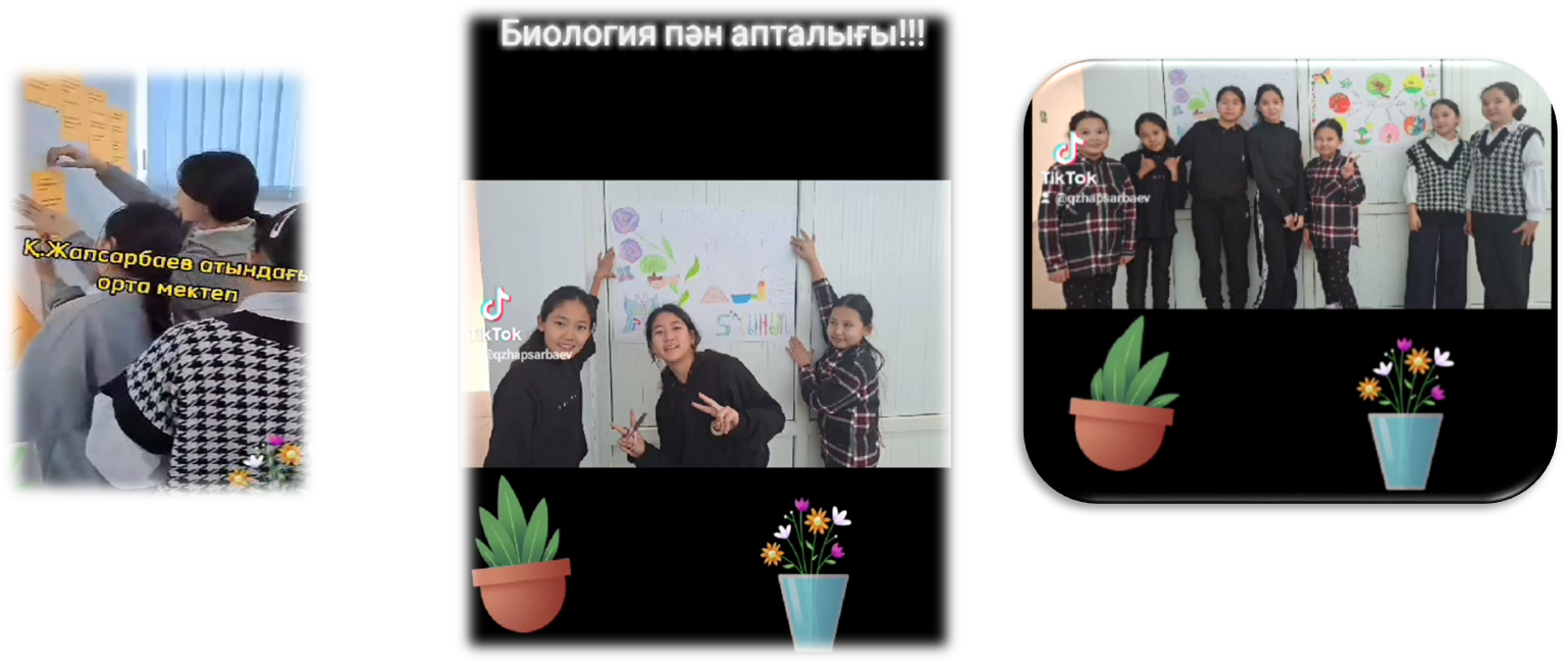 Химия-биология апталығының  ашылуы